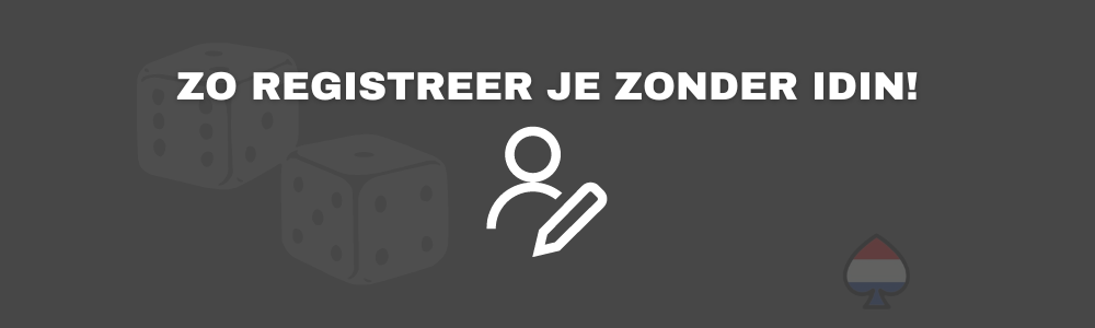 Zo registreer je zonder IDIN!